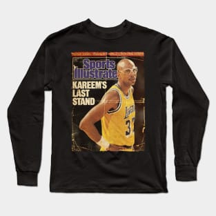 COVER SPORT - SPORT ILLUSTRATED - KAREEM LAST STANDS Long Sleeve T-Shirt